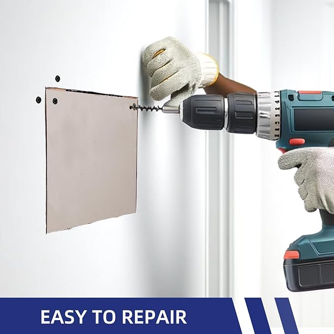 Drywall Repair Kit,Drywall Repair Panel 20” x20“,Drywall Patch Kit for Large Hole,Sheetrock Repair Kit,Wall Surface Large Hole Fill Quick and Easy Solution