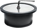 Expandable Mechanical Seal Cleanout Pipe Plug-Rubber Expansion Scupper Plugs & Removable Stainless Steel Allen Wrench Handle, 6-1/2" to 7-1/16" In Sewer Cap Cover, Winterizing Pool Boat Plugs