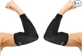 THX4COPPER Elbow Compression Sleeve(2 Pieces)-Copper Infused Support –Guaranteed Recovery Copper Elbow Brace-Idea for Workouts, Sports, Golfers, Tennis Elbow, Arthritis, Tendonitis-X-Large