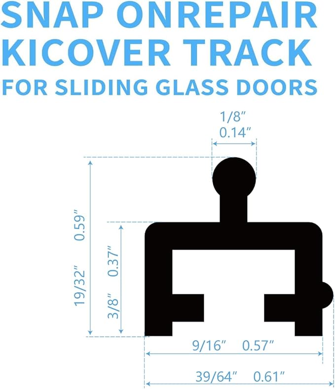Aluminium Sliding Screen Door Track, Sliding Door Bottom Track, Sliding Door Track Replacement, Screen Door Track Repair, Terrace Screen Door Guide- Silvery Aluminium Alloy 75 Inch