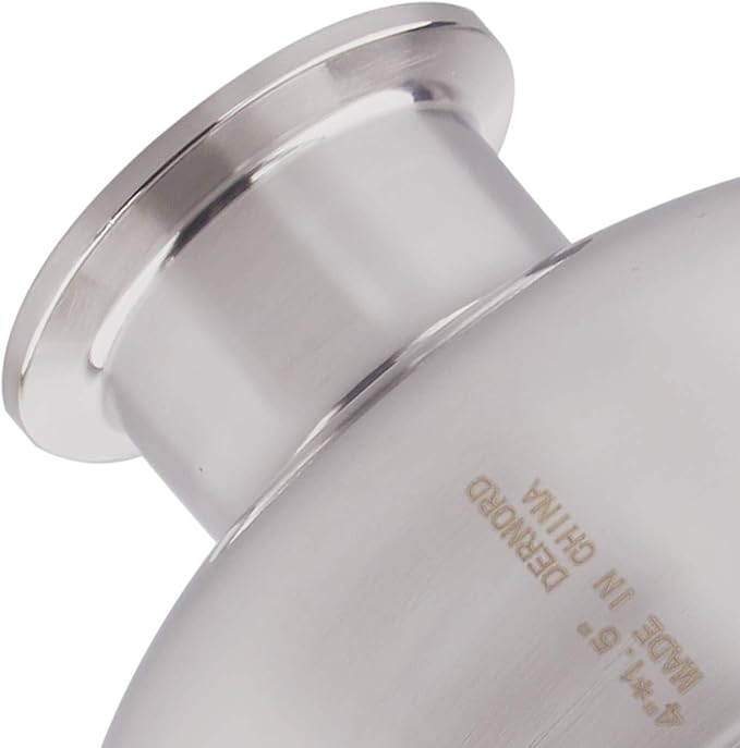DERNORD Tri Clamp Bowl Reducer Sanitary Fitting Stainless Steel 304 (Tri Clamp Size: 4 inch x 1.5 inch)
