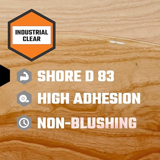 Industrial Clear - Rock Hard Epoxy Resin - 3 Gal Kit