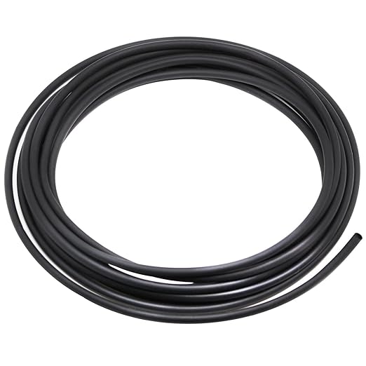 TKDMR 26 Ft 5/16" Heat Shrink Tubing - 3:1 Ratio Marine Grade Heat Shrink,Wire Cable Adhesive Lined Tube Insulation Seal Against Moisture Corrosion and Air Leakage.Black