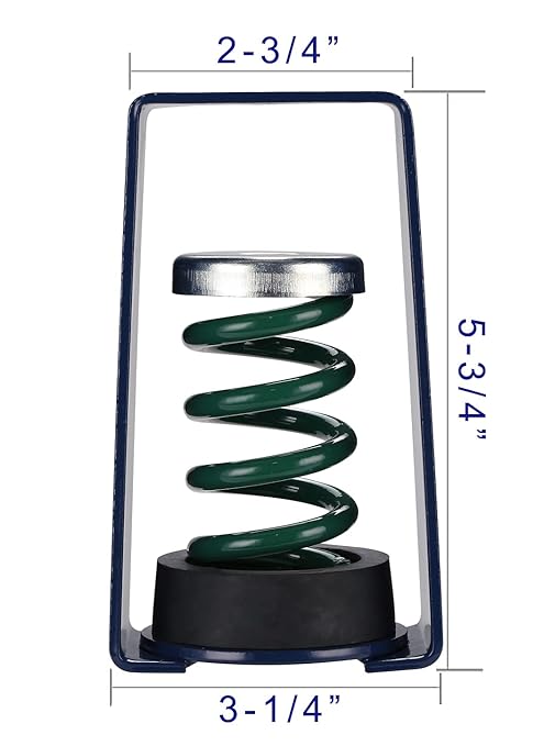 Hanger Mount Vibration Isolator, Spring Isolator Type, Capacity Range: 300 to 400 lb.