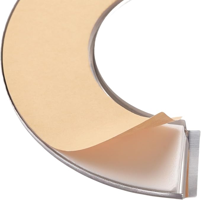 uxcell Wall Split Flange, Stainless Steel Round Escutcheon Plate for 26mm Diameter Pipe 4Pcs