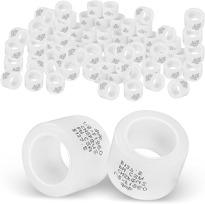 (Pack of 100) Seelink 1/2 Inch PEX A Expansion Rings, Expansion Rings and Sleeves for PEX A Pipe and Fitting Connection
