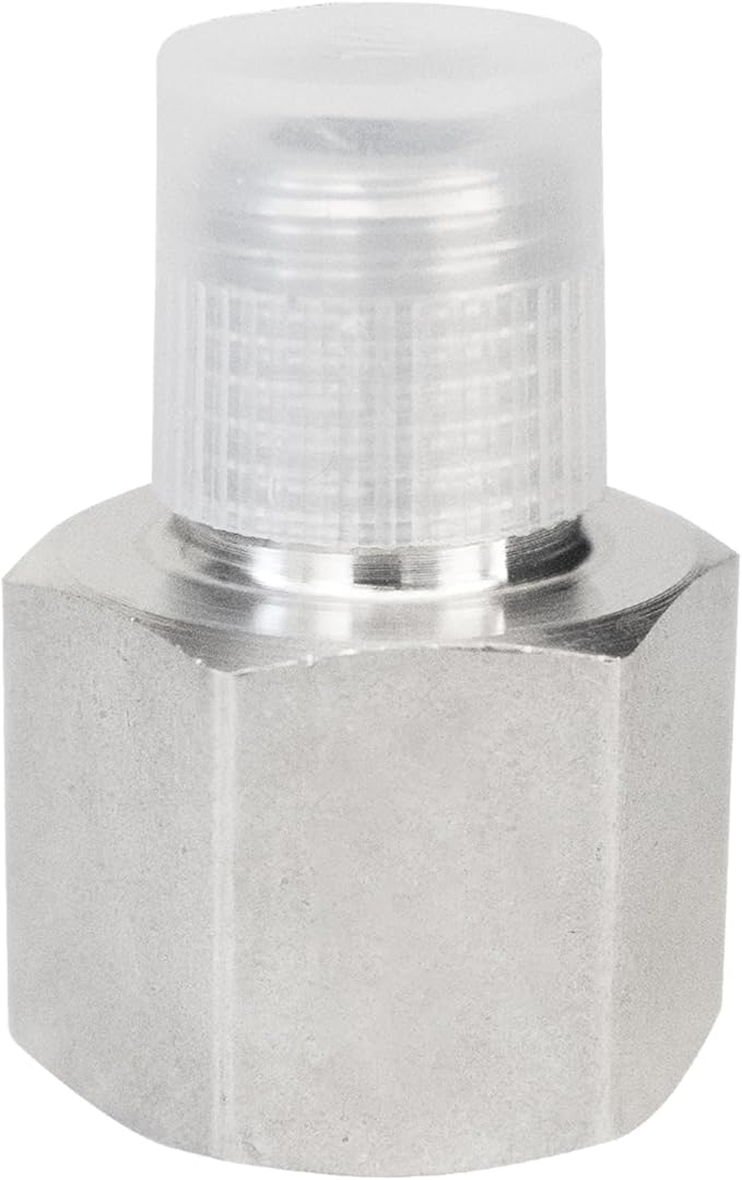 Stainless Steel 304 1/4" NPT Female x M18*1.5 Male Thread Adapter Metric Convert NPT Pipe Fiiting 1pc