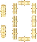 (10 Pack) Lidertik PEX- A Fittings 3/4 Inch Expansion Straight Coupling LI-EPXC3434(10 Pieces)