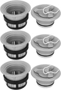 3Pcs Air Valve, Inflatable Tent Air Valve with Filter Mesh Accessory for Inflatable Tent Boat Kayaks(Gray) Rowing Supplies Air Tumble Track Valve Spiral Air Plug Air Valve Replacement