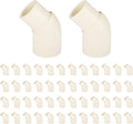 50-PACK EFIELD CPVC Street Elbow,1" Spigot x 1" Slip 45-Degree Elbow Fitting,(CPVC012-10-50PCS)