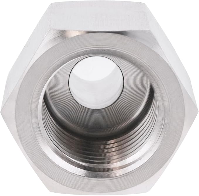Stainless Steel 304 3/4" NPT Female x M20*1.5 Male Thread Adapter Metric Convert NPT Pipe Fiiting 1pc