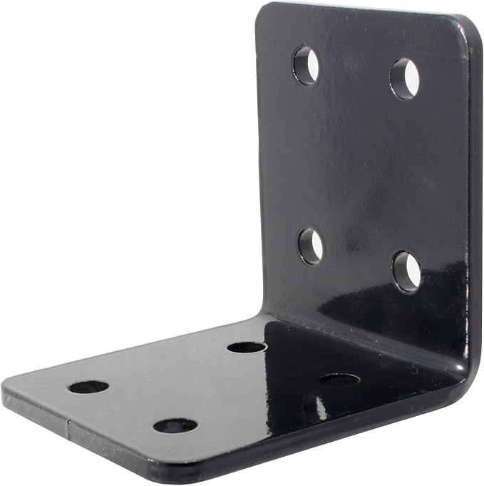 Beam Bracket, 4" X 4" X 3.5” Heavy Duty Corner Bracket. Fireplace Mantel Brackets Made of Premium Heavy Duty Alloy Steel. Corner Steel