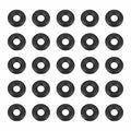 HARFINGTON 50pcs Nitrile Rubber O-Rings 6mm OD 2mm ID 2mm Width Metric Buna-N NBR Sealing Gasket Plumbing Sealing Repair O Rings for Car Auto Vehicle Repair Faucet Air Gas