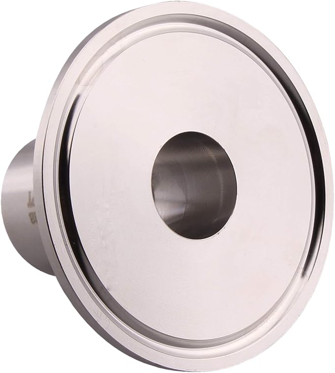 DERNORD Sanitary Female Threaded Pipe Fitting to 2 Inch TRI CLAMP OD 64mm Ferrule (Pipe Size: 1/2" NPT （2 Inch Tri clamp）)