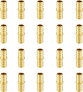 (Pack of 20) EFIELD Pex 1/2 Inch Brass Coupling Crimp Fittings for Pex Piping,(PEX1807002-20PCS)