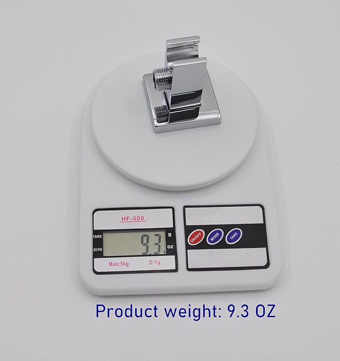 All Aquaiaw Water Supply Elbows are Without Nipples. Aquaiaw Wall Supply Elbow with Flange. Tapered 1/2 NPT Female Inlet, Brass Wall Union with Handshower Holder, Square, Polished Chrome, G1/2 Outlet