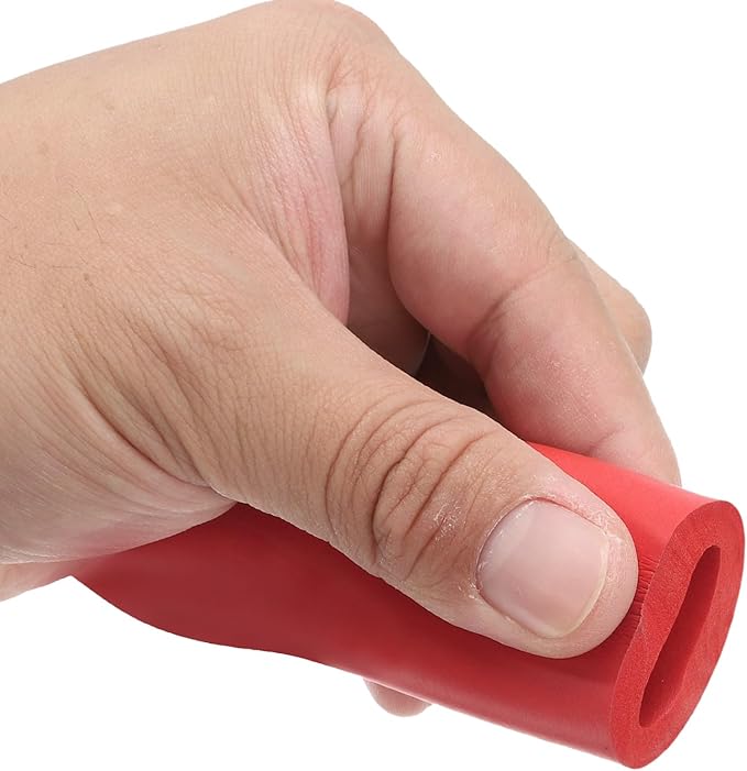 uxcell Foam Tubing for Handle Grip Support, Pipe Insulation Outside Pipe Lagging, 32mm(1 1/4") ID 44mm(1 3/4") OD 1m Red