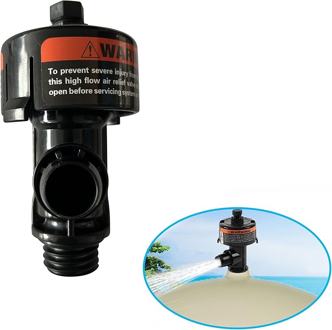 DEF Air Relief Valve 98209803 Replacement for Pool and Spa Filter, Aftermarket Part Compatible with 190058 Pressure Gauge, MARA-9800-NO