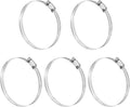 MECCANIXITY 4 Inch Stainless Steel Hose Clamp, Worm Gear Clamp Adjustable 3 4/7"-4 1/2"(91-114mm) Fuel Line Hose Clamps Duct Clamp for Pipe Plumbing Automotive Mechanical (Pack of 5)
