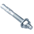 Party Animals 5/16 x 2-1/2 Inch Wedge Anchor, 50 PCs Zinc-Plated Industrial Anchor Bolts for Cement, Concrete