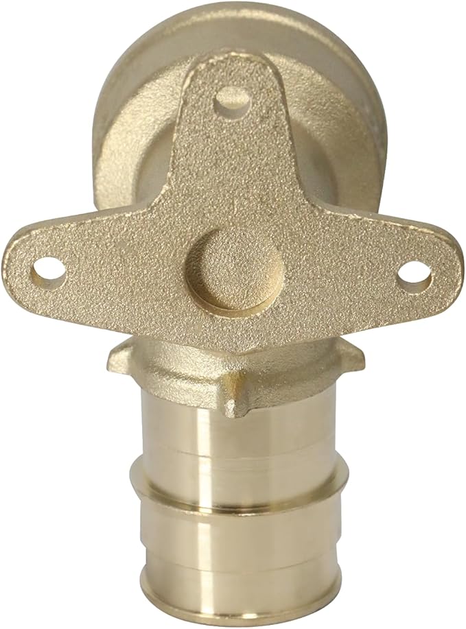 10 Pcs XFITTING 1 Inch Pex A x 1 Inch Female NPT Drop Ear Elbow, F1960 Expansion Drop Ear Elbow, 29-6-8=10XX