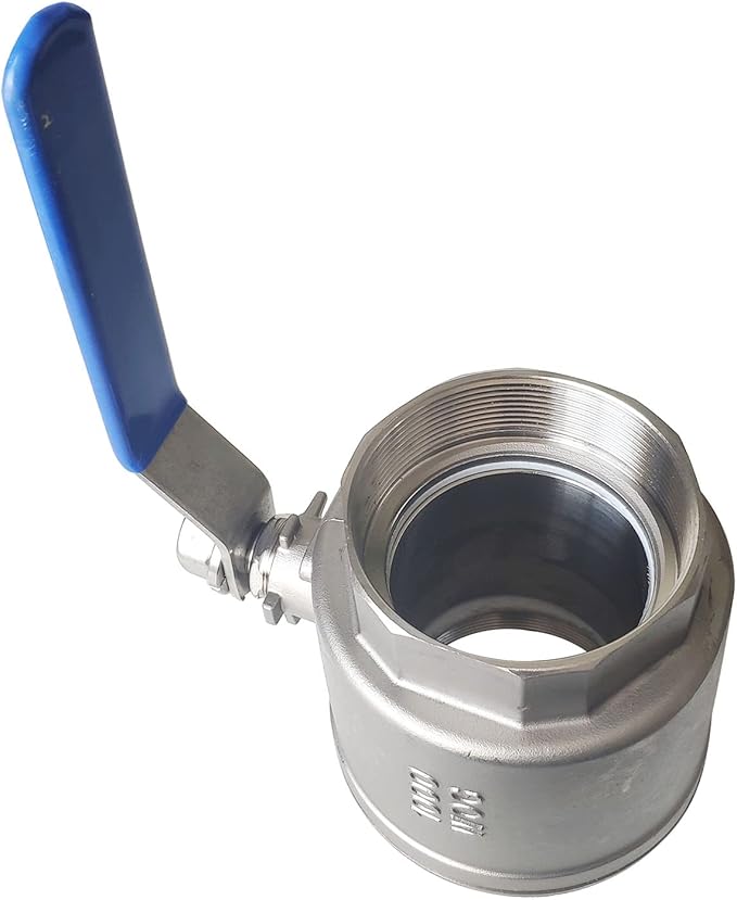 3" Full Port Ball Valves 316 Stainless Steel NPT Female Thread Ball Valve for Water, Oil, and Gas WOG1000