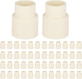 (50 Pieces) EFIELD 1" x 3/4" CPVC Pipe Fittings, Slip x Slip (Socket) Coupling, For Hot and Cold Water Plumbing,(CPVC029-10-50PCS)