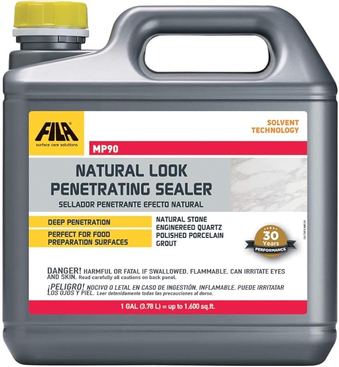 FILA Surface Care Solutions MP90 1GAL Natural Look Penetrating Sealer - Solvent Technology 1 GAL