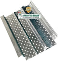 A-M Gutter Guard – Premium Heavy-Duty Aluminum Leaf & Debris Protection for 5″ & 6″ Gutters, Mill Finish, Lifetime Quality Sample Pack (7" in Length, Mill Finish) DIY-Easy - Made in The USA