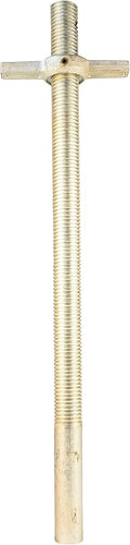 Ellis Manufacturing Co. 10K Leg Shore Frame Leveling Screw Jack, Heavy-Duty 3/8" Base, 30" Thread, Forged Wing Nut, 1-7/8" Acme Screw, Anti-Corrosive, 36"