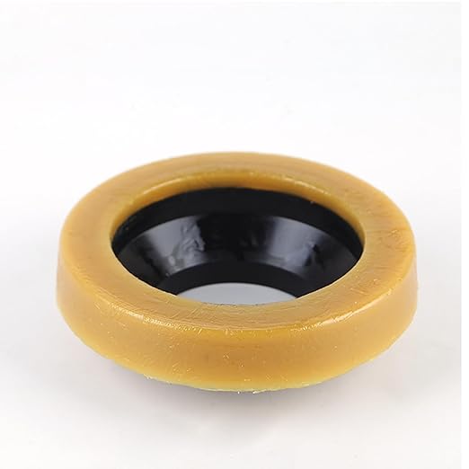 Heavy-Duty Butter Wax Ring Kit - Complete Toilet Flange Set with Reinforced Bolts for 3" & 4" Pipes (Butter Wax Ring)