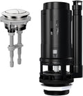 R&T 3-Inch Dual Flush Valve with Top Push Button Toilet Repair Kit Inside Tank dual flush valve replacement kit for 2-piece Toilet A2422M