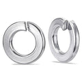 Mellewell #10 Lock Washer Spring Lock Washers, 304 Stainless Steel 18-8, Bright Finish, Pack of 100