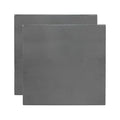 MECCANIXITY 2pcs 1/16"(1.5mm) x8 x8 Steel Plate, Black Hot Rolled A36 Steel Sheet Plate Base, Square Weldable Metal Discs for Industrial Construction Structural Support