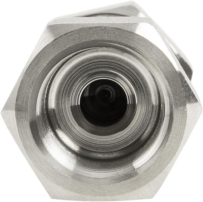 ChillWaves 304 Stainless Steel In-Line Split Check Valve 1/8" NPT Female Thread, One-Way Non-return Check Valve，Prevent Water Back-flow(1-PACK)