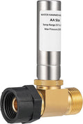 [1 Pieces] Lingmfg Water Hammer Arrestor For Toilet, 7/8 Inch BC Thread Brass LING-TWHA78-SS-1