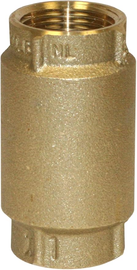 Merrill MFG CVNL100 1" No-Lead Brass Check Valve 700 Series, 1"