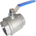 3" Full Port Ball Valves 316 Stainless Steel NPT Female Thread Ball Valve for Water, Oil, and Gas WOG1000