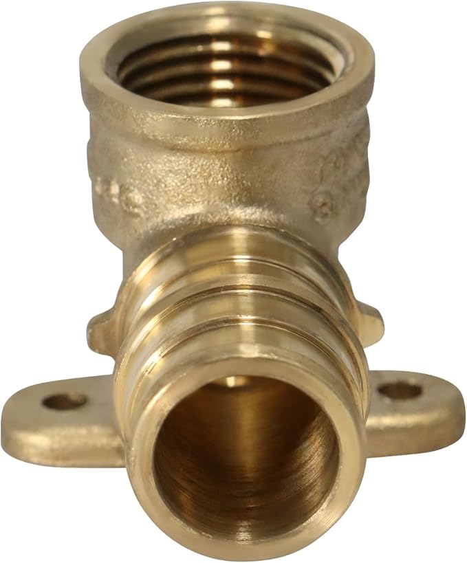 XFITTING 3/4 Inch Pex A x 1/2 Inch Female NPT Drop Ear Elbow, F1960 Expansion Drop Ear Elbow, 29-6-7=5XX, 5 Pieces