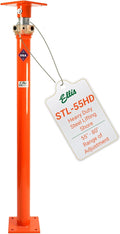 ELLIS Heavy-Duty Adjustable Steel Shore – Permanent or Temporary Floor Support for Beams, Concrete, and Structural Repairs – 34,000 lb Safe Load Capacity – 55"-80" Adjustment