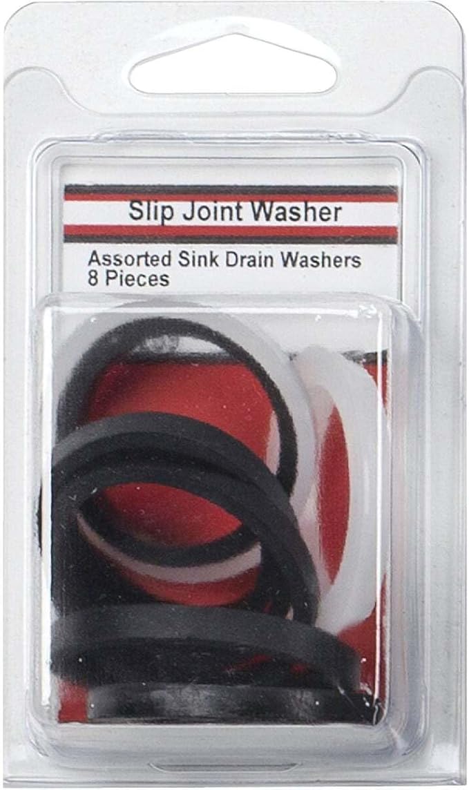 LASCO 02-2289 Assorted Sizes Plastic and Rubber with Slip Joint Washers