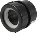 10-Pack EFIELD 1-1/2"x 1-1/4"ABS DWV Trap Adapter W/PLASTIC NUT(Hub x SJ)