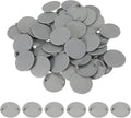 uxcell 50Pcs Plastic Hole Plugs, 1-3/5"(40mm) Flush Type Panel Round Screw Caps Cover Fastener Knockout Locking Plugs for Furniture Insert End Caps Panels, Gray