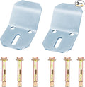 1224196 Wall Mount Sink Hanger Kit,Wall-Mounted Sink Hook Bracket，Compatible with Kohler Wall-Mounted Sinks, Urinals, and Pedestal Sinks Packaging Includes with Six Screws