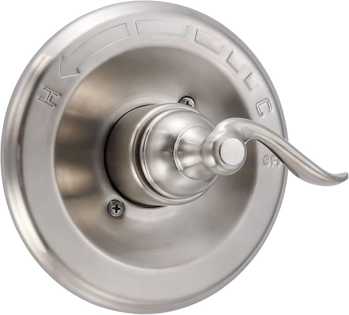 Pressure-Balancing Valve Trim Replacement for D 14 Series, Brushed Nickel