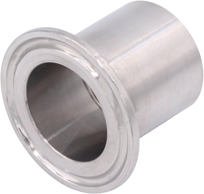 DERNORD Sanitary Female Threaded Pipe Fitting to 1.5 Inch TRI CLAMP (OD 50.5mm Ferrule) (Pipe Size: 1" NPT)