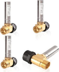 Water Hammer Arrestor,7/8" Female Swivel Ballcock Nut X 3/4" Male Thread Stainless Steel Water Arrestor for Toilet Connection(4PACK,Stainless Steel Arrestor)(HAMMER025-4Pack)
