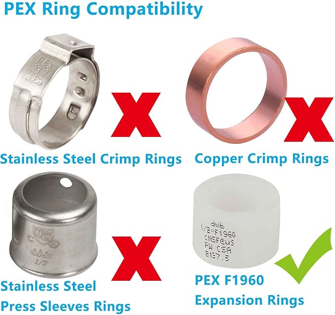(10 Pack) Lidertik PEX A Fittings 3/4 Inch Expansion Male NPT Adapter, 3/4" PEX F1960 to 3/4" NPT Male Threaded Adapter Brass