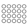 HARFINGTON 20pcs Nitrile Rubber O-Rings 35mm OD 27mm ID 4mm Width Metric Buna-N NBR Sealing Gasket Plumbing Sealing Repair O Rings for Car Auto Vehicle Repair Faucet Air Gas