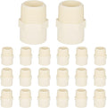 (20 Pack) EFIELD CPVC CTS Male Adapter Fittings, 1" Slip X 1" Male Thread,(CPVC035-5-20PCS)